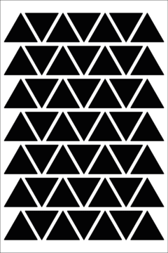 Triángulos Mini - Trama en vinilo - comprar online