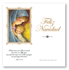 Virgen y el Niño Box - Tarjetas para Navidad y Fin de Año