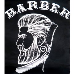 Capa de Corte Silver Barbería Peluquería Art. 533 Zeus