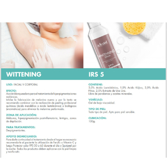 Irs 5 Serum Blanqueador Whitenning Rostro&Cuerpo 100g Idraet - comprar online