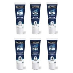 6 Unidades Crema Depilatoria Hombre X 120 Gr - Depimiel