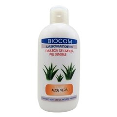 Emulsion De Limpieza Piel Sensible Aloe Vera X 250gr- Biocom