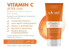 Vitamin C After Sun Gel Post Solar Aloe Vera 200gr Idraet - comprar online