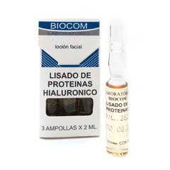 Ampolla Facial Hidratante Lisado Proteinas 3x2Ml - Biocom