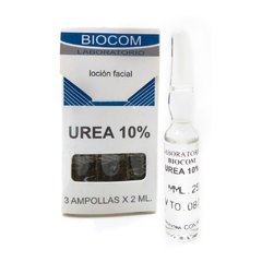 Ampolla Facial Exfoliacion Hidratante Urea 3x2 Ml - Biocom