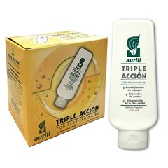 Caja 12 Triple Accion Aurill X100ml Acondicionador Rep Punta