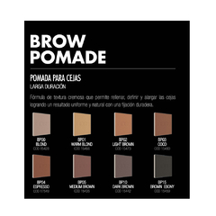 Brow Pomade Pomada Para Cejas 02 Light Brown 2.5gr Idraet - comprar online