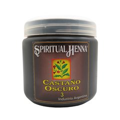 Henna X 500 Gr - Spiritual Henna (3 - Castaño Oscuro)