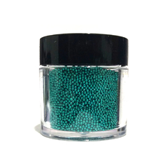 Caviar Pote Turquesa Decoracion Uñas Nail Art