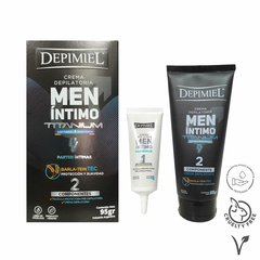 Crema Depilatoria Hombre Partes Intimas 1+2 x 95 Gr Depimiel