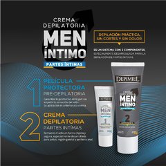 Crema Depilatoria Hombre Partes Intimas 1+2 x 95 Gr Depimiel - comprar online