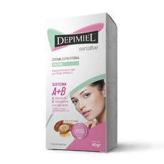 Crema Depilatoria Facial A+B Sensitive Argan 45g Depimiel