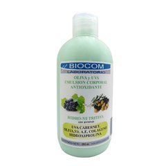 Emulsion Corporal Antioxidante Oliva y Uva X 250 cc - Biocom