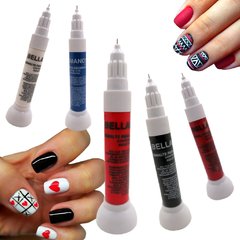 Esmalte Deco Liner Punta Aguja X 12 Ml Nail Art Azul - Bellas Manos en internet