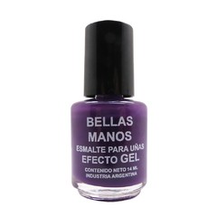 Esmalte Gel Sin Cabina Violeta Noche N°167 x 14 ml - Bellas Manos