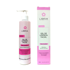 Gel Limpieza Facial Piel Sensible Avena x 200 ml Libra