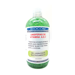 Gel Hidratante Mutivitaminico Con Unisferas X 250Gr - Biocom