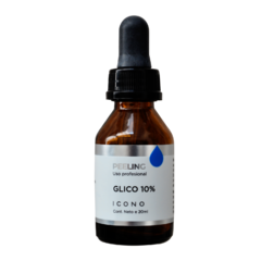 Acido Glicolico 10% pH 3.5 Acne Piel Grasa Manchas Icono