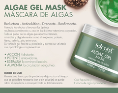Mascara Gel Algas Espirulina Reductora Celulitis 500g Idraet - comprar online