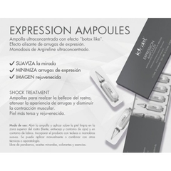 Ampollas Expression Efecto Alisante Arrugas X 10 Un Idraet - comprar online