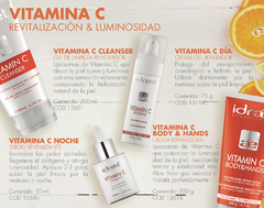 Cleanser Vitamina C Gel Limpieza Facial Cuerpo 180g Idraet - comprar online