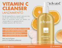 Cleanser Vitamina C Gel Limpieza Facial Cuerpo 500g Idraet - comprar online