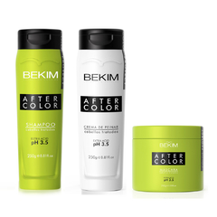 Bekim Color Shampoo Acido x250gr Crema Peinar Mascara 250g