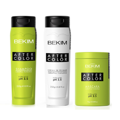Bekim Color Shampoo Acido x250gr Crema Peinar + Mascara 1kg