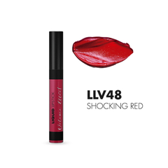 Labial Liquido Efecto Volumen 48 Shocking Red x10gr Idraet
