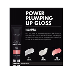Brillo Labial Lip Gloss Power Plumpling Cristal Idraet - comprar online