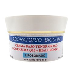 Crema Bajo Tenor Graso Hialuronico Liposomado x 60gr- Biocom - comprar online