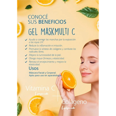 Mascara Gel Vitamina C y Colageno Reparadora x 250 Gr Libra en internet