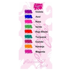 Tintura Fantasia Colores + Pastelizador x 250 ml Psicodelik - comprar online