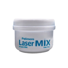 Polimero Polvo Acrilico Blanco 30 gr Esculpidas Laser Mix - comprar online