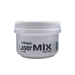 Polimero Polvo Acrilico Clear 30 gr Esculpidas Laser Mix - comprar online