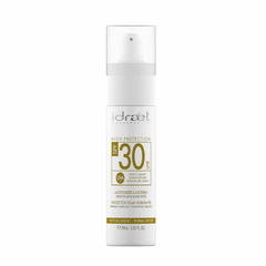 Protector Solar SPF 30 Facial Incoloro Hidratante 75m Idraet