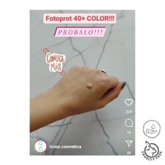Protector Solar Fotoprot Emulsion SPF 40 Con Color Icono - comprar online
