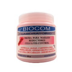 Crema Masajes Reductores Celulitis Forte X 250 Gr - Biocom