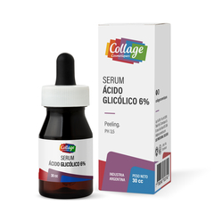 Acido Glicolico 6% Peeling Renovador Celular x 30cc Collage - comprar online