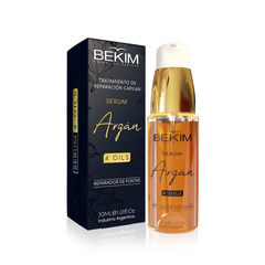 Serum Argan 4 Oils Reparador De Puntas X 30 ml Bekim