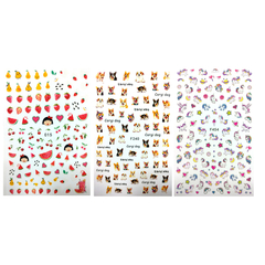 Stickers Uñas Autoadhesivos Nail Art Decoracion 04 - comprar online