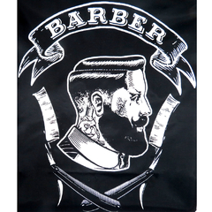 Capa de Corte Silver Barbería Peluquería Art. 533 Tattoo