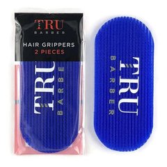 Sujetadores Tru Barber Hair Grippers x 2 Azul Barberia