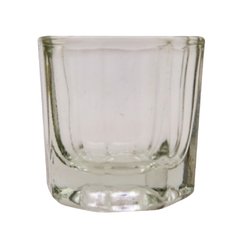 Vaso Dappen Cristal Vidrio Manicuria Cosmetologia