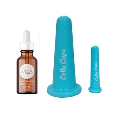 Ventosa Facial Cupping Cellu Copa Silicona + 1 Serum Facial - comprar online