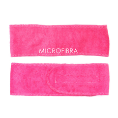 Vincha Toalla 6cm Fucsia Abrojo Cosmetologia Skincare MakeUp - comprar online