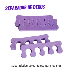 Kit Pedicuria Podologia Cuarzo Eje Discos Esmeril Separador - tienda online