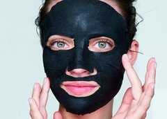 Mascaras negras comprimidas x 50 unid tipo pastilla para humedecer - comprar online