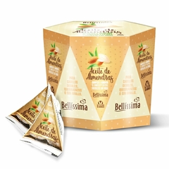 Caja exhibidora de Aceite de almendras x 24 piramides - Bellissima - comprar online