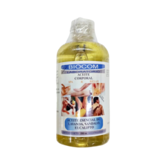 Aceite para masajes corporales miorrelajante x 250 ml - Biocom